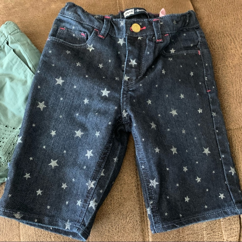 Little Girls Gap Shorts/Levi’s Bermuda Shorts - Picture 5 of 8